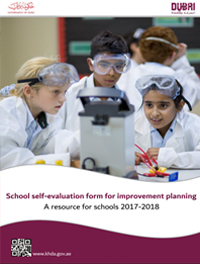 School self-evaluation form for improvement planning - A resource for schools 2017-2018
