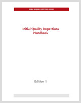 Initial Quality Inspections Handbook