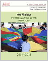 Indian and Pakistani School Inspections - Key Findings 2011 - 2012
